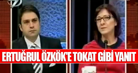 Ertuğrul Özkök'e tokat gibi yanıt