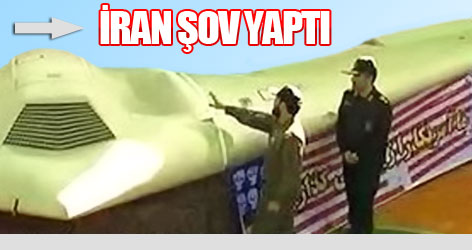 İran şov yaptı: ABD casus uçağını gösterdi