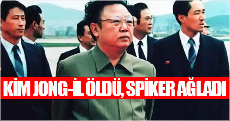 Sunucu ağlayarak ölüm haberini verdi