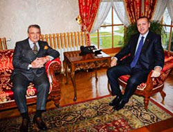 Erdoğan, Rahmi Koç'la görüştü