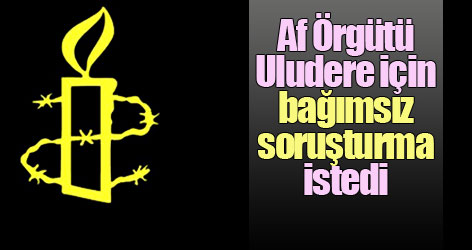 Af Örgütü Uludere için bağımsız soruşturma istedi