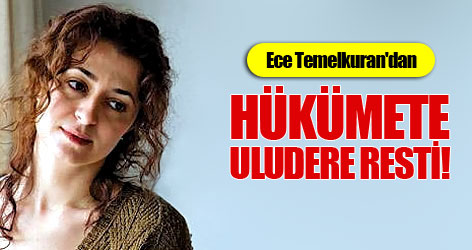 Ece Temelkuran'dan hükümete Uludere Resti!