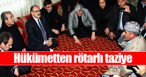 Hükümetten rötarlı taziye
