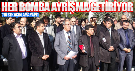 715 STK: Her bomba ayrışma getiriyor