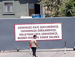 Cizre'de kışladan mesaj var