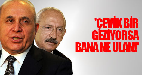 'Çevik Bir geziyorsa bana ne ulan!'