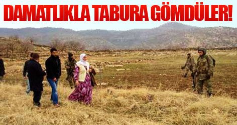 Beşir’i damatlıkla tabura gömdüler