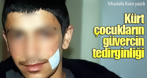 Kürt çocukların güvercin tedirginliği!