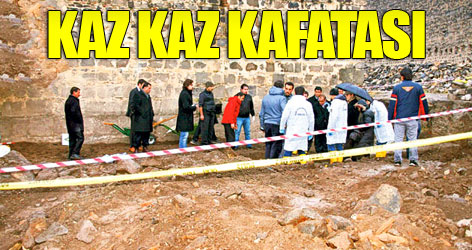 Kaz kaz kafatası!