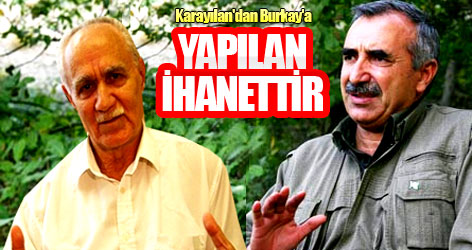 Karayılan'dan Burkay'a: Yapılan ihanettir
