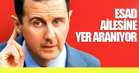 Esad ailesine yer aranıyor