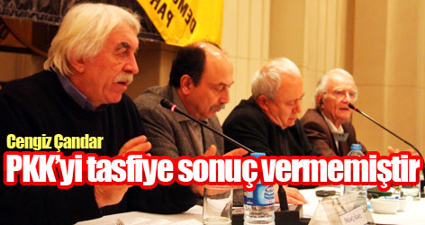 Cengiz Çandar: PKK’yi tasfiye sonuç vermemiştir