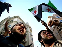 İstanbul'da Esad'a büyük protesto!