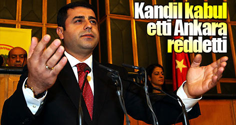 Kandil kabul etti Ankara reddetti