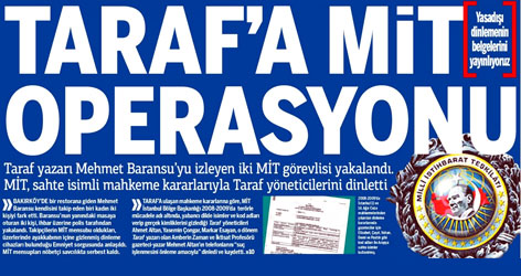 Tarafa MİT operasyonu