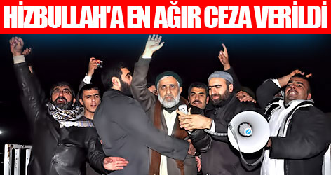 8 Hizbullahçıya 'ölene kadar' müebbet