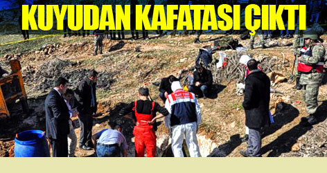 Şimdi de kuyudan kafatası çıktı!