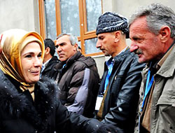 Emine Erdoğan Uludere'de