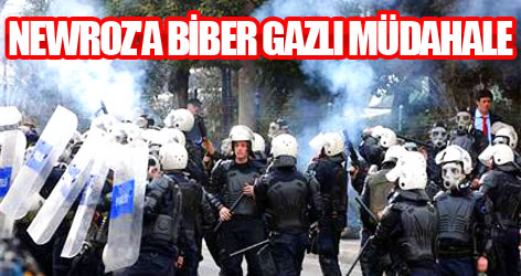 Newroz'a biber gazlı müdahale