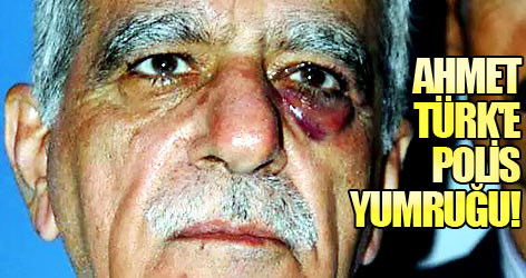 Ahmet Türk'e polis yumruğu!