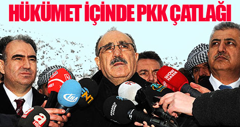 Hükümet içinde PKK çatlağı