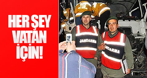 Jandarma 'pes' dedirtti!