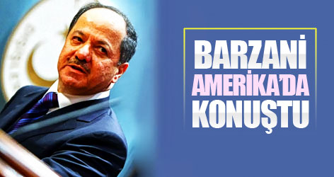 Barzani Washington'da konuştu