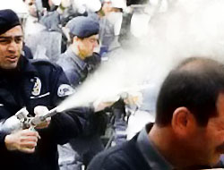 AİHM'den Türkiye'ye biber gazı cezası