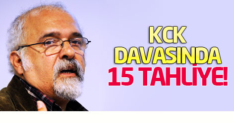 KCK davasında 15 tahliye!