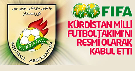 FİFA, Kürdistan Milli Futbol Takımı'nı resmi olarak kabul etti