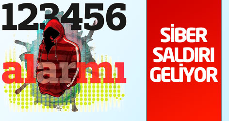 Siber saldırı geliyor 123456'yı değiştirin!