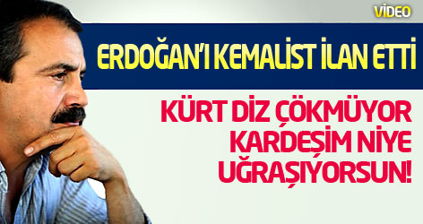 Sırrı Süreyya: Kürt diz çökmüyor kardeşim niye uğraşıyorsun!