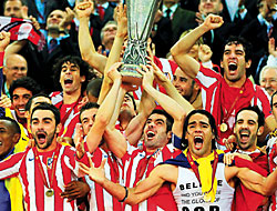 Arda'lı Atletico Madrid, Avrupa şampiyonu