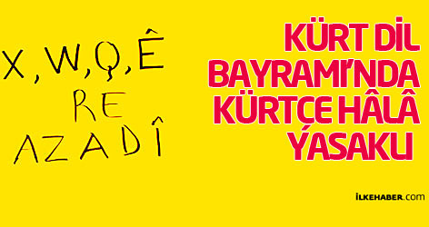 Kürt Dil Bayramı’nda Kürtçe hâlâ yasaklı