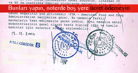 Bunları yapın, noterde boş yere ücret ödemeyin