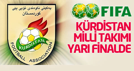 Kürdistan Milli Takımı yarı finalde...