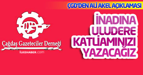 ÇGD'den Ali Akel açıklaması