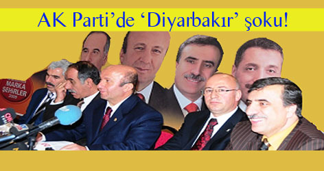 AK Parti’de ‘Diyarbakır’ şoku!