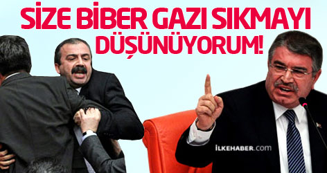 Önder'den Şahin'e: Size biber gazı sıkmayı düşünüyorum!