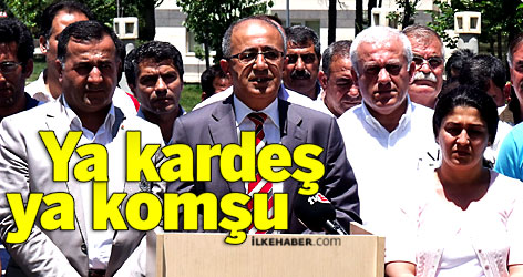 169 STK’dan Erdoğan'a: Ya kardeş ya komşu!