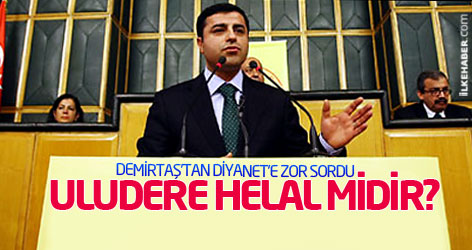 Demirtaş Diyanet'e sordu: Uludere helal midir?