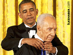 ABD Peres'e Özgürlük Madalyası!