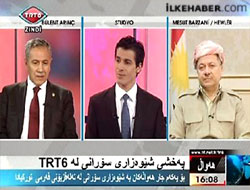 Barzani ve Arınç TRT 6 canlı yayınında!