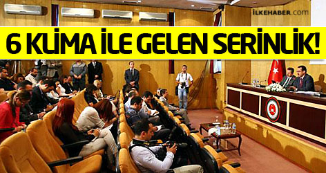 6 klima ile gelen serinlik!