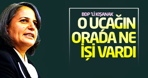 BDP: O uçağın orada ne işi vardı