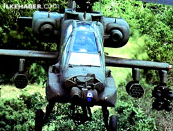 Kürt ordusu Apache helikopter ile tanışıyor