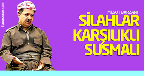 Barzani: Silahlar karşılıklı susmalı