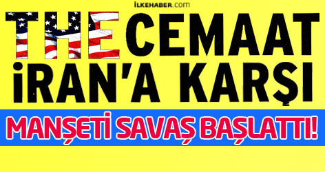 'The Cemaat' manşeti savaş başlattı!