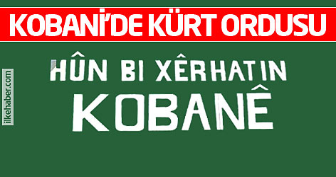 Kobani'de Kürt ordusu kuruldu