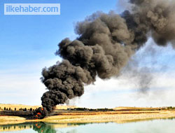 Mardin'de petrol boru hattına sabotaj